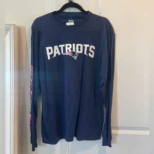 New England Patriots New with Tags Long Sleeve NFL.com T Shirt size Large